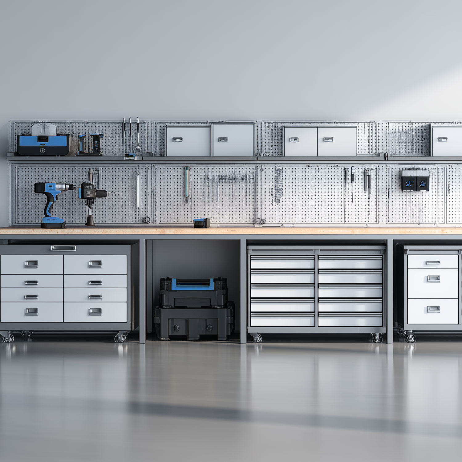 De Perfecte Werkplaats Ontwerpen: Gereedschapsopslag die Stijl en Functionaliteit Combineert