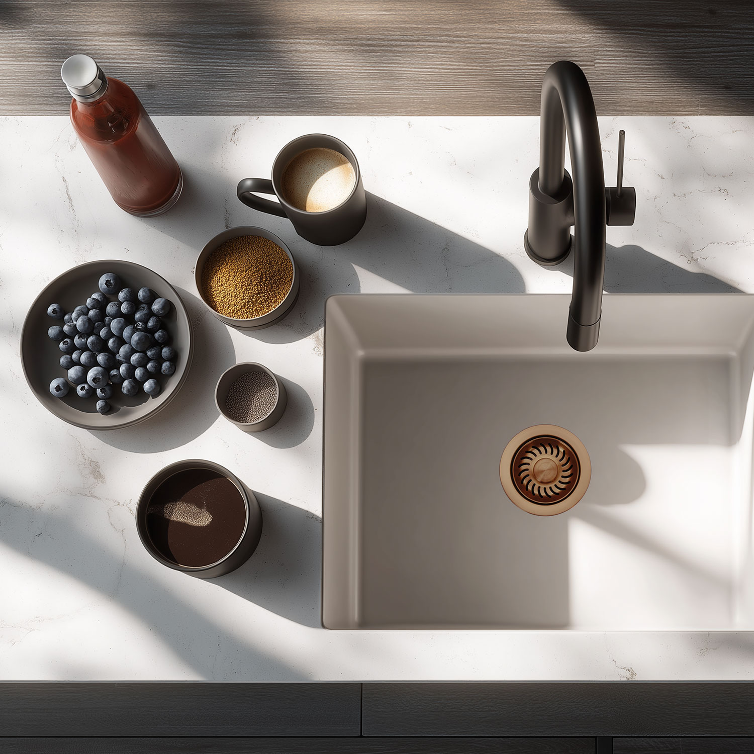 Bio-Fiber Composite Sink Care: Preventing & Removing Stains from Everyday Foods