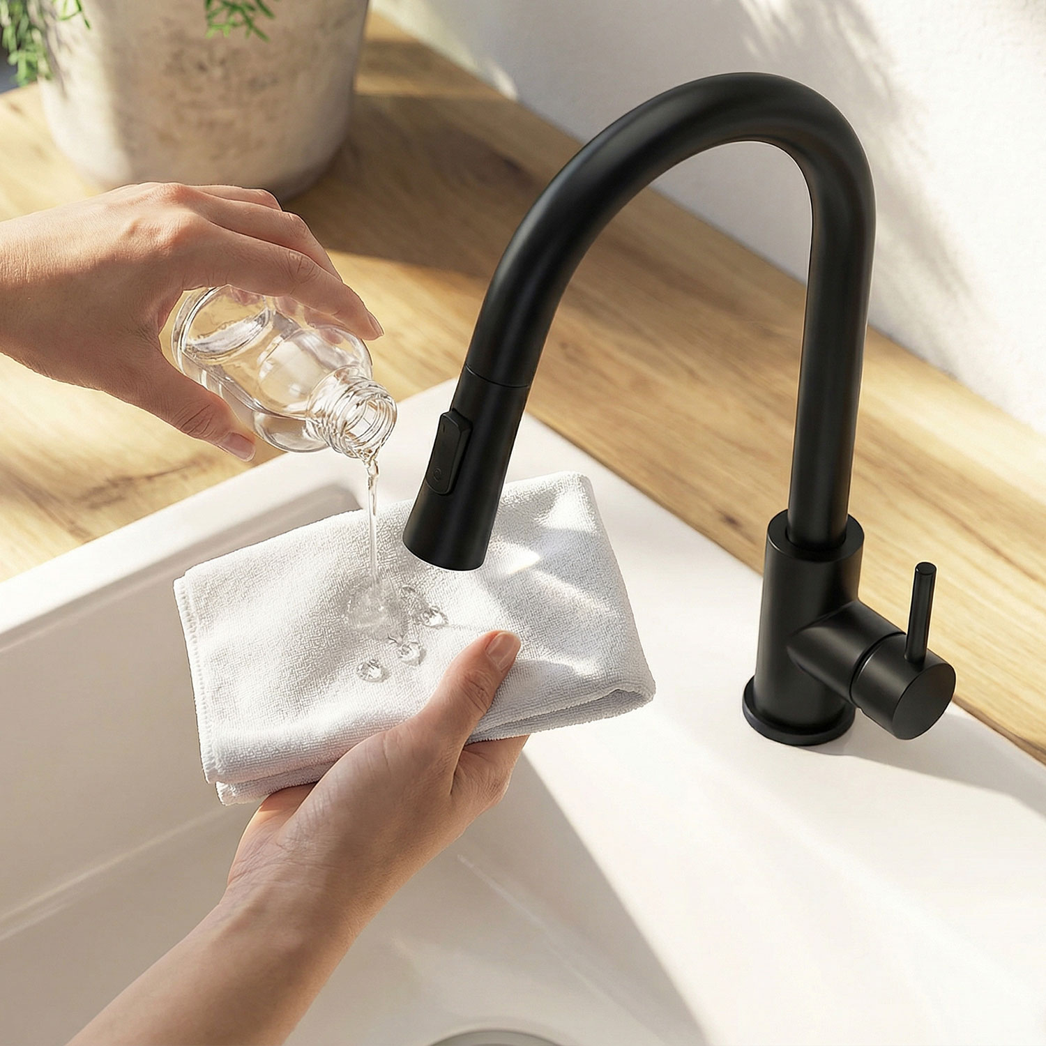 Matte Black Kitchen Tap Maintenance: Avoiding Streaks and Water Spots